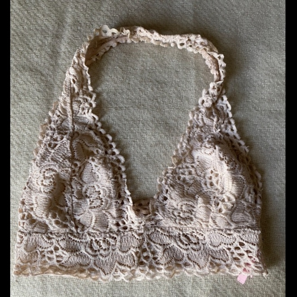 Rue 21 Bralette. Size: Extra Small. Color: Cream.